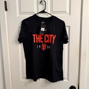 San Francisco Giants Nike The City Local Team T-Shirt Black Size L (Retail $35)